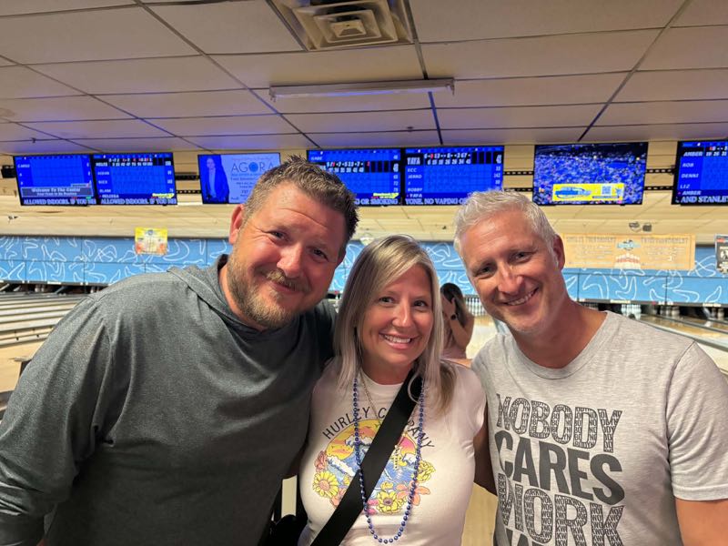 Strike Out Stigma 2026 — supporters at the lanes