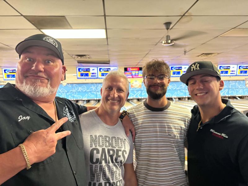 Strike Out Stigma 2026 — Reconstructing Hope shirts on the lanes